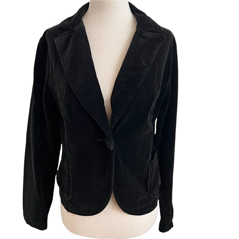 Duck Head Black Velvet Blazer